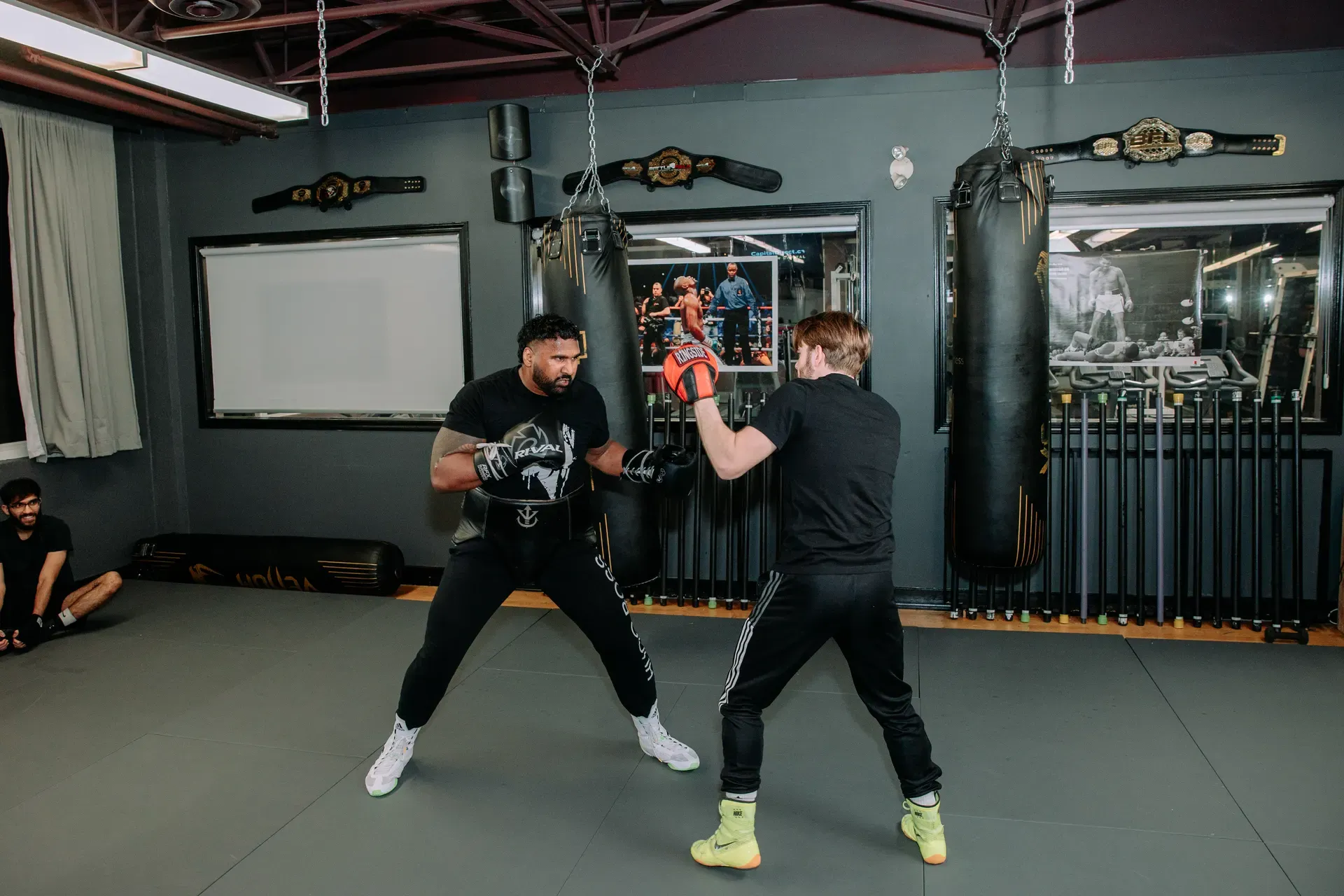 Technical Boxing at Matrix Boxing Abbotsford