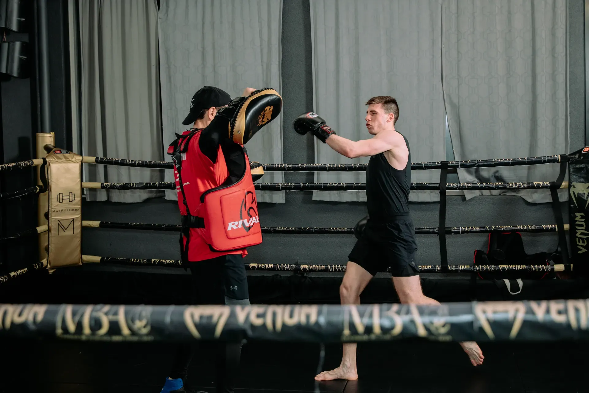 Boxing Mitts training at Matrix Boxing Abbotsford