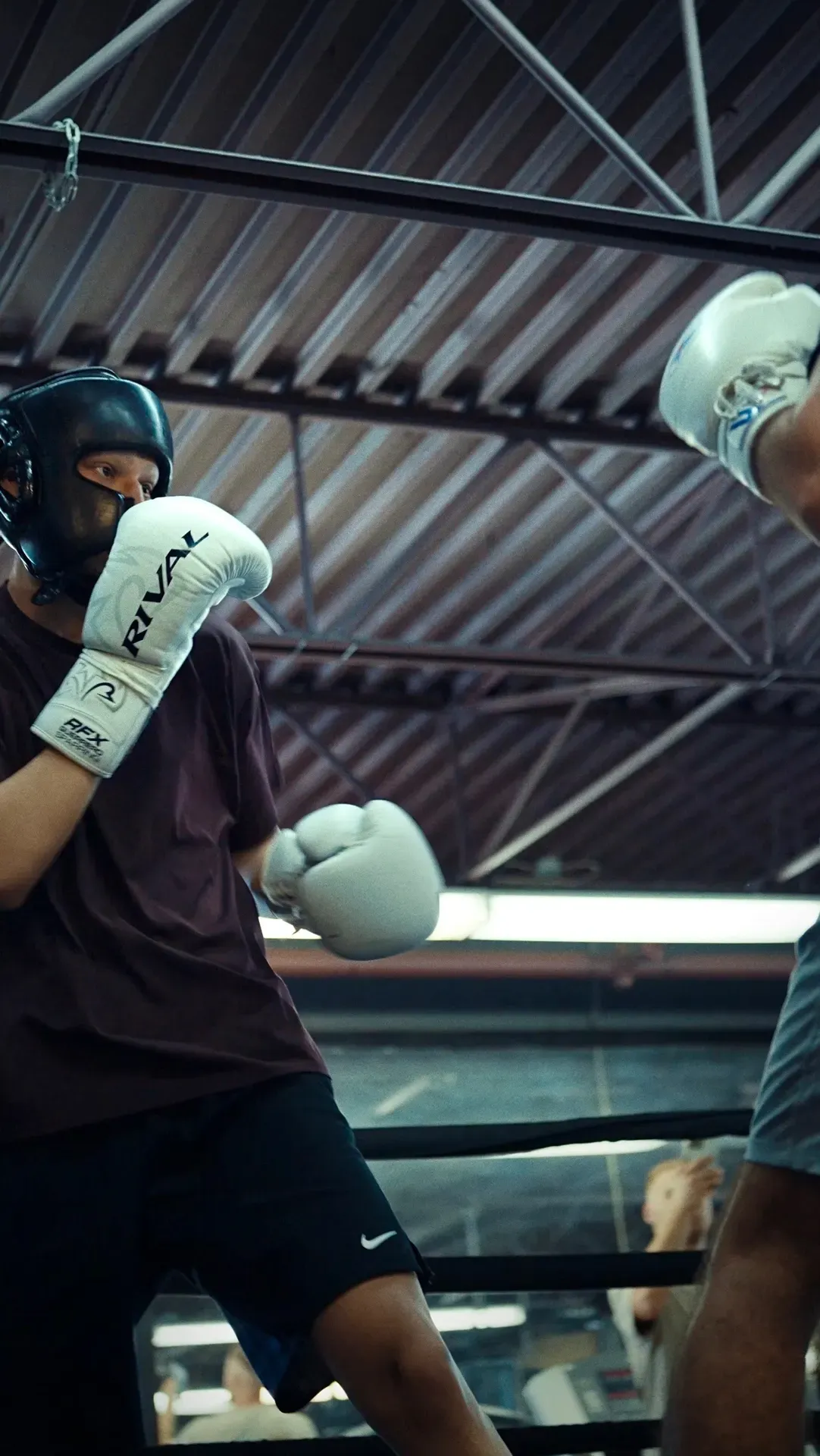 Technical Boxing training at Matrix Boxing Abbotsford